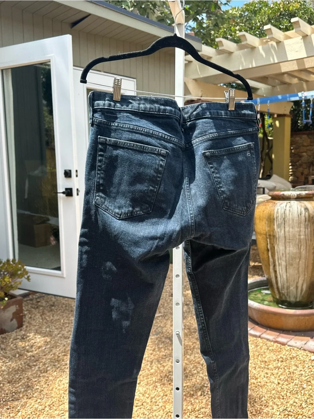 rag & bone Men's Dark Wash slim Jeans